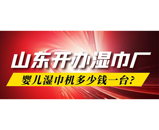 山東開辦濕巾廠，嬰兒濕巾機(jī)多少錢一臺?